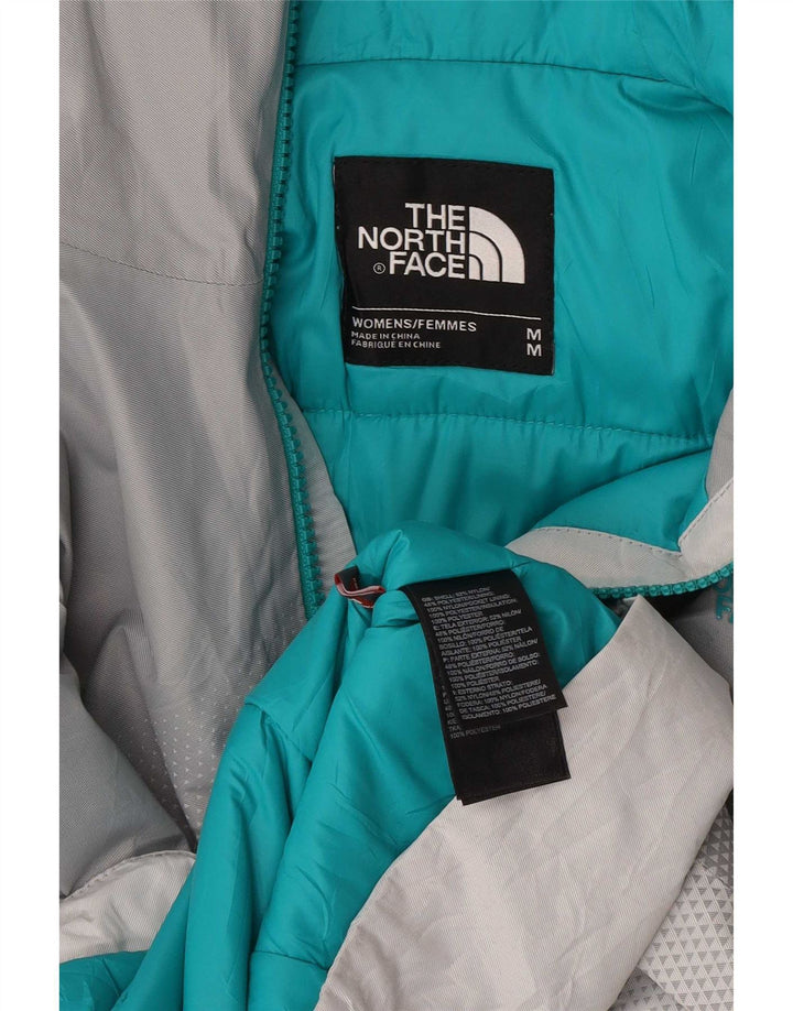 The North Face γυναικείο μπουφάν βροχής με κουκούλα UK 14 Medium Grey Colourblock
