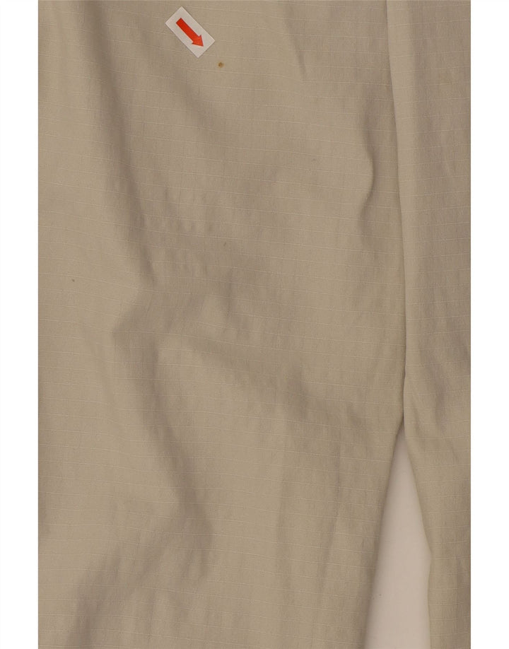 EDDIE BAUER Womens Crop Cargo Trousers US 6 Medium W30 L24 Grey Check Vintage Eddie Bauer and Second-Hand Eddie Bauer from Messina Hembry 