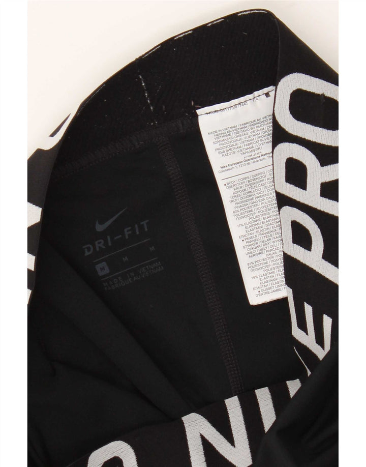 Γυναικεία κολάν Nike Dri Fit Graphic UK 12 Medium Black Polyester