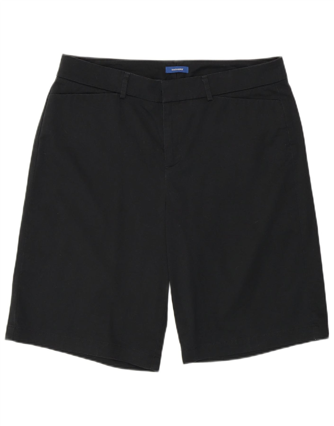Dockers Womens Casual Shorts Large W36 Black Cotton