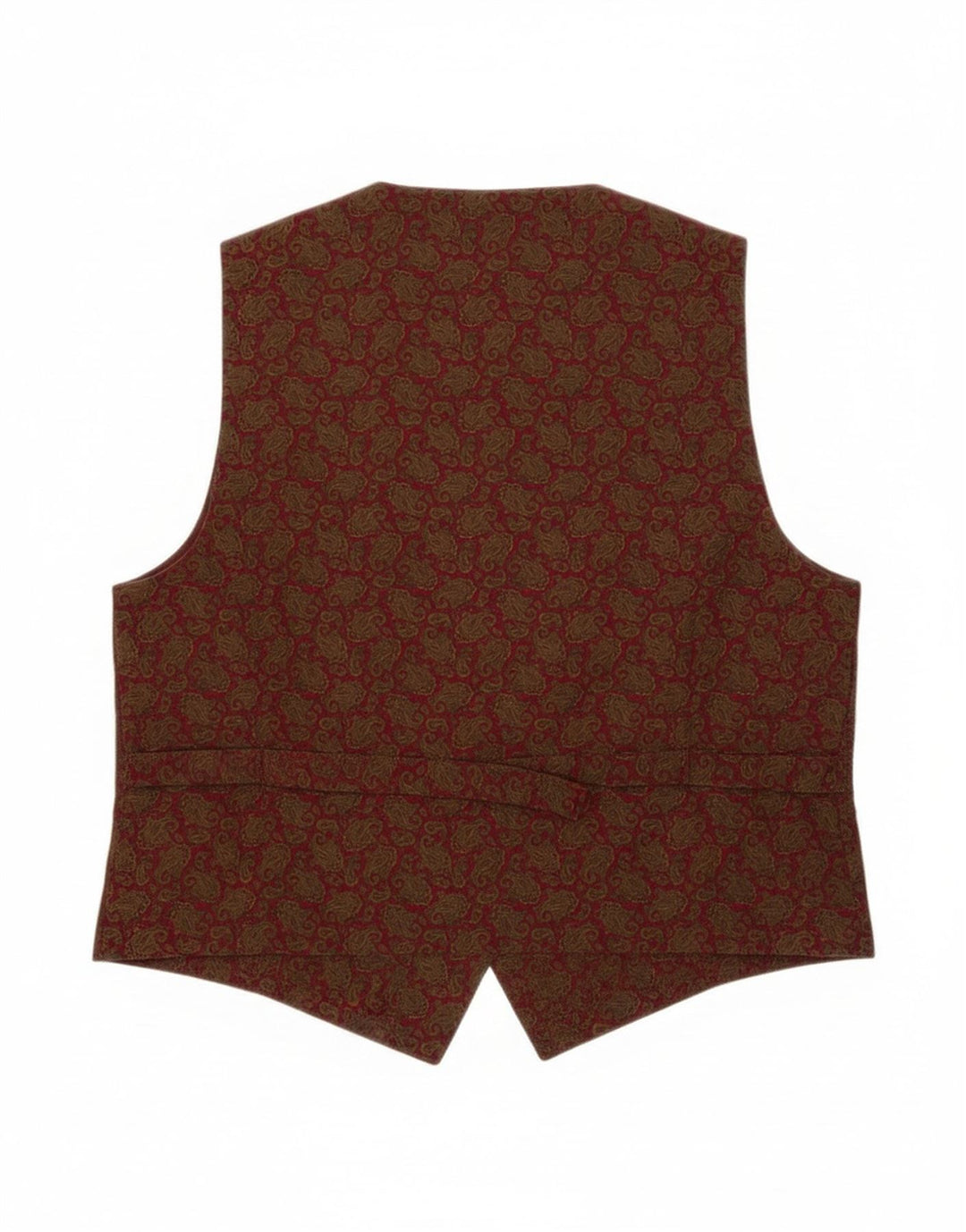 Vintage Ανδρικό Γιλέκο Large Khaki Paisley