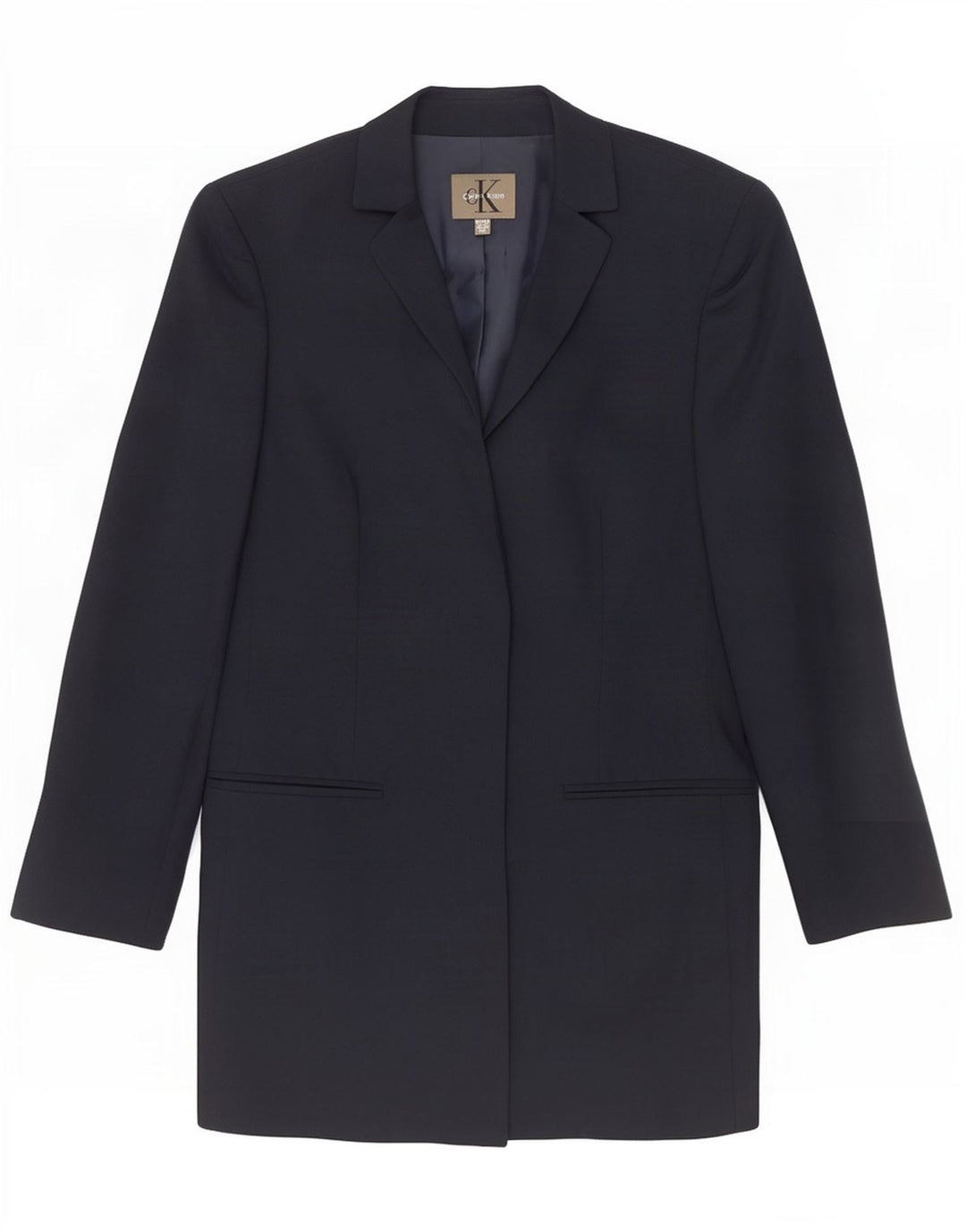 Calvin Klein Γυναικείο σακάκι Longline Blazer EU 40 Medium Navy Blue