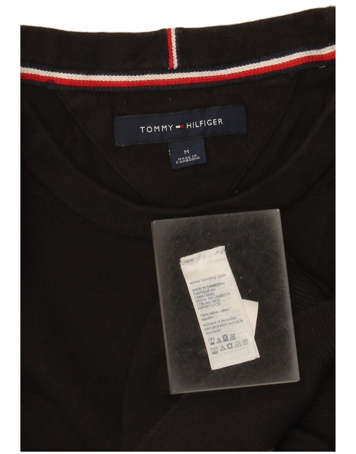 Ανδρικό πουλόβερ με λαιμόκοψη Tommy Hilfiger, μεσαίο βαμβακερό