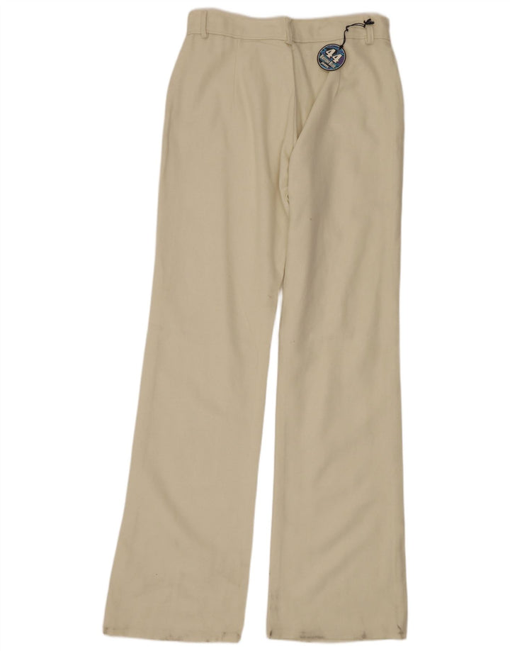 VINTAGE Γυναικείο Bootcut Casual Παντελόνι W30 L34 Μπεζ