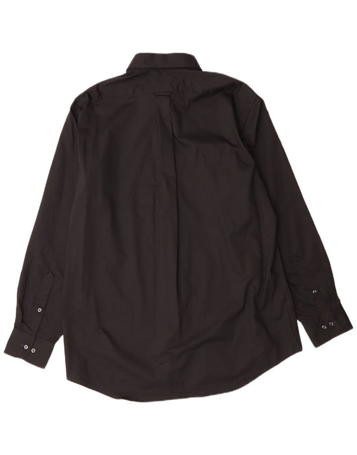 Izod Ανδρικό πουκάμισο Stretch Regular Fit Size 16 16 1/2 Large μαύρο βαμβακερό