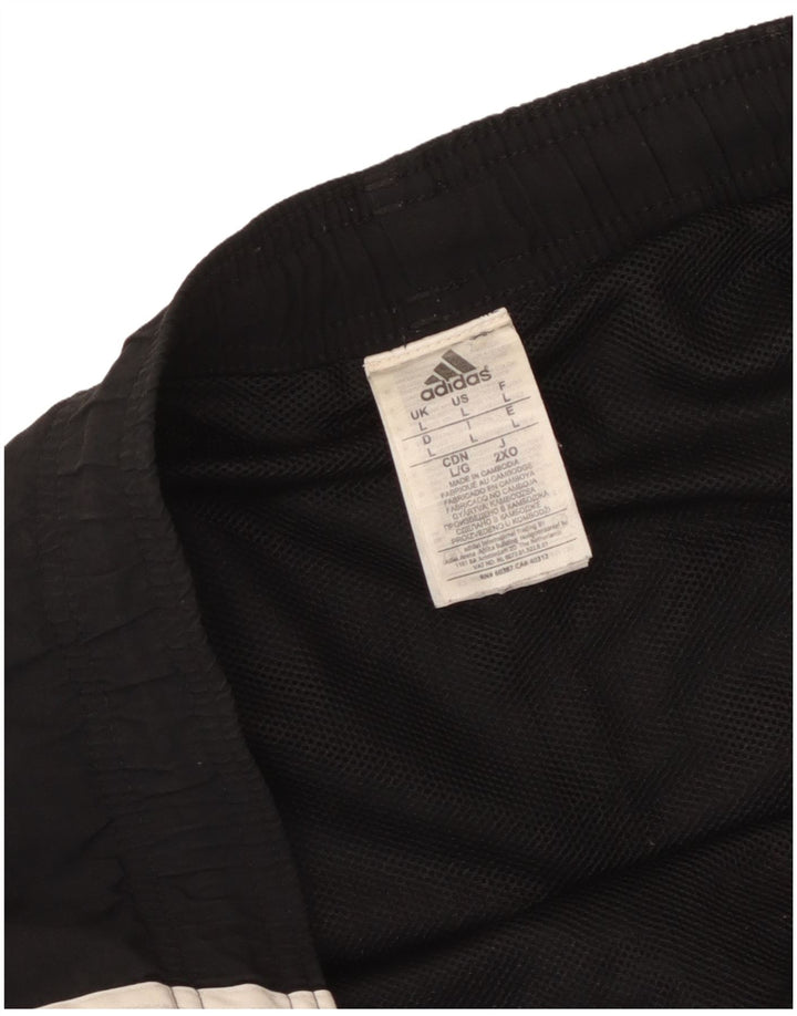 Ανδρικό σορτς κολύμβησης Adidas μεγάλο μαύρο πολυαμίδιο