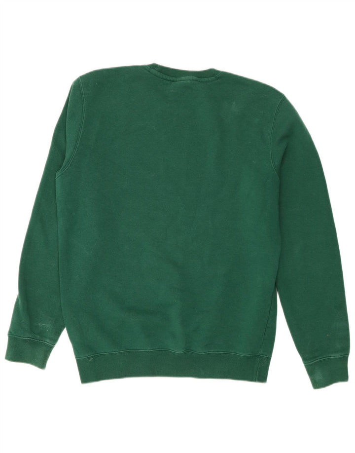 Ανδρικό γραφικό φούτερ Champion Jumper Μεσαίο πράσινο βαμβακερό