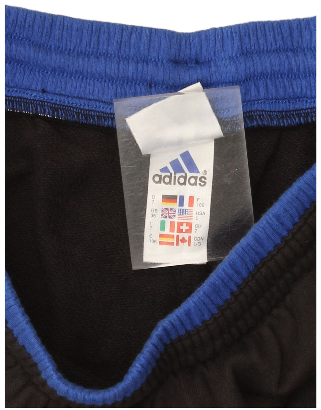 Ανδρική αθλητική φόρμα Adidas Παντελόνι Joggers μεγάλο μαύρο βαμβακερό