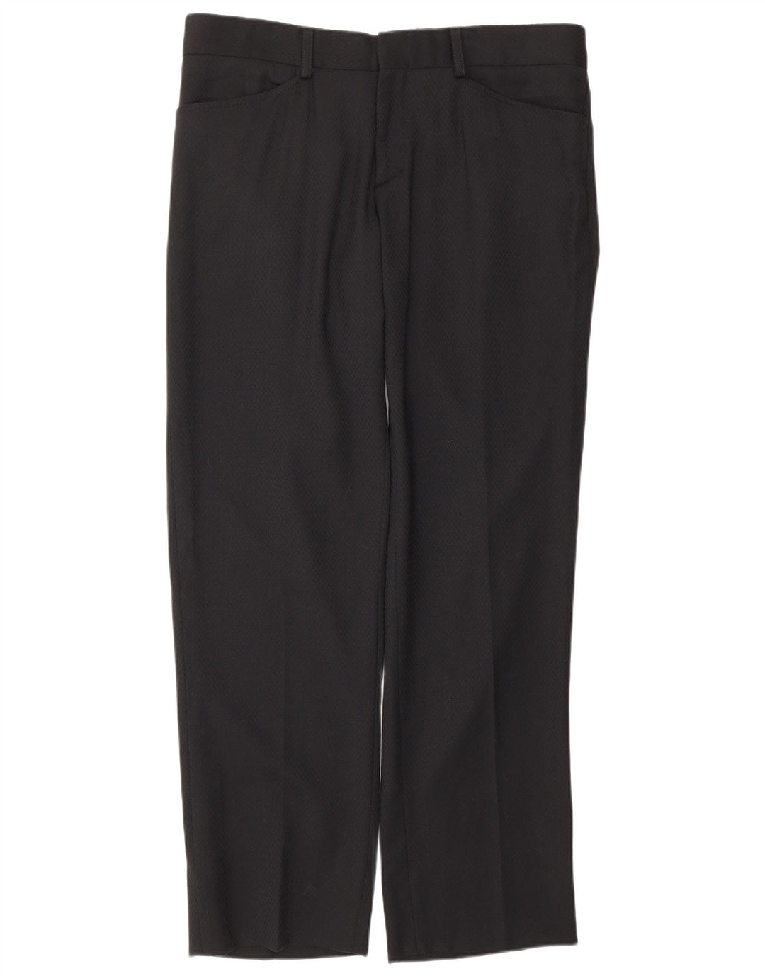 DOLCE & GABBANA Ανδρική φόρμα 2 τεμαχίων IT 50 Large W36 L31 Black New Wool