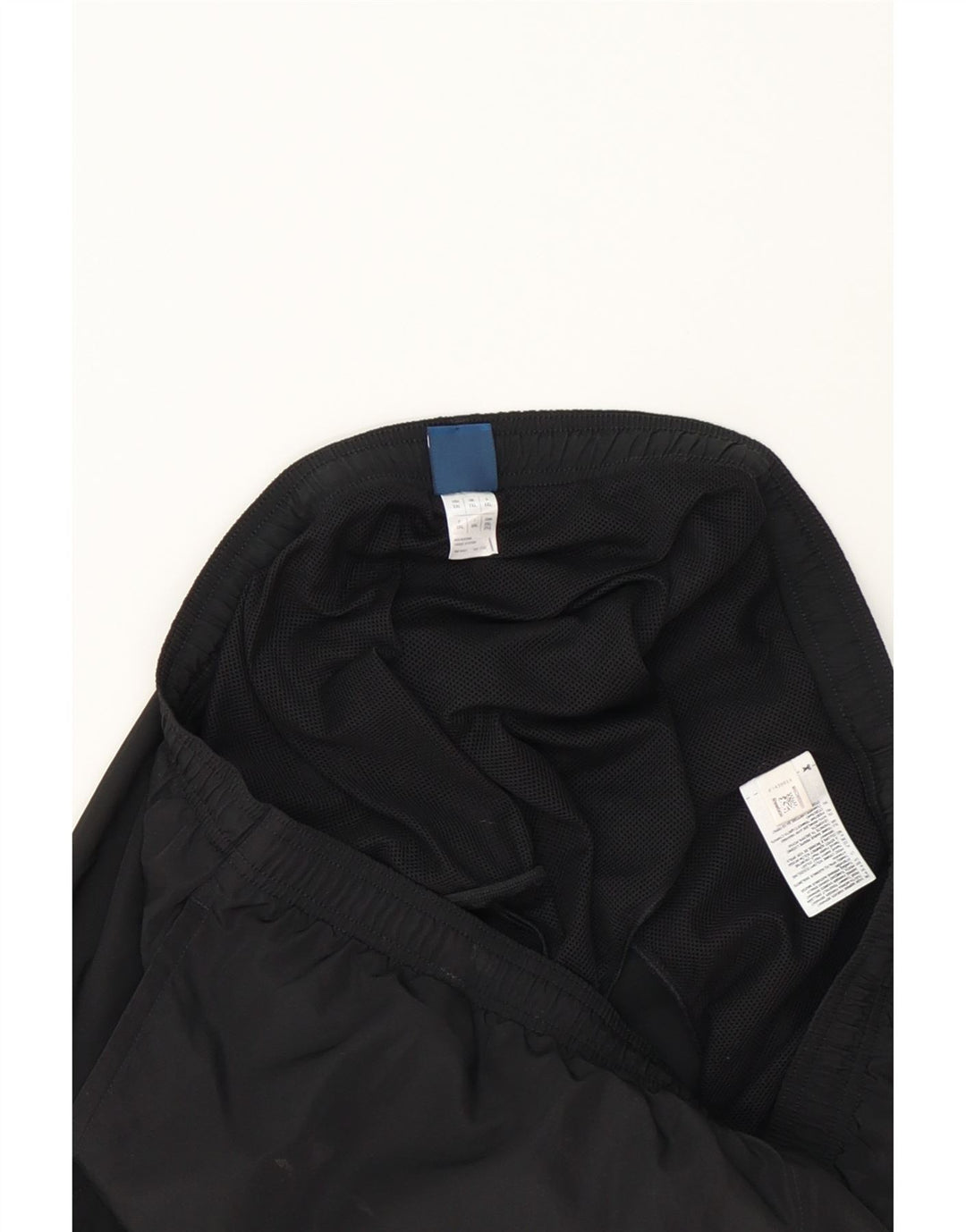 REEBOK Mens Sport Shorts 2XL Black Polyester Vintage Reebok and Second-Hand Reebok from Messina Hembry 