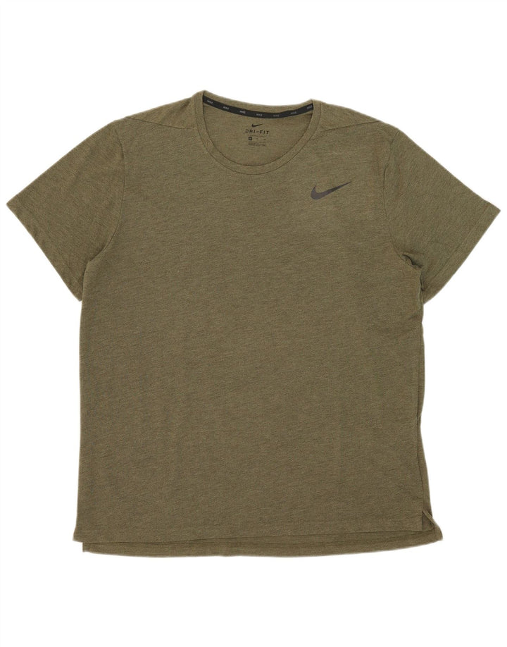 Ανδρικό T-shirt Nike Dri Fit Top XL Green Polyester