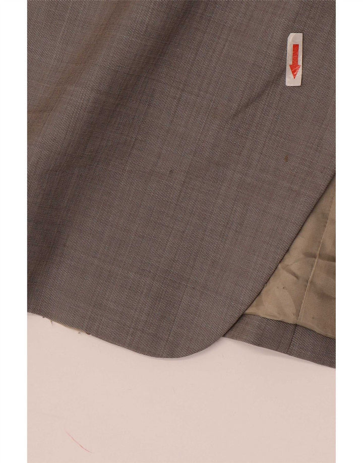 Marks & Spencer Ανδρικό σακάκι σακάκι με 2 κουμπιά UK 48 2XL γκρι μαλλί