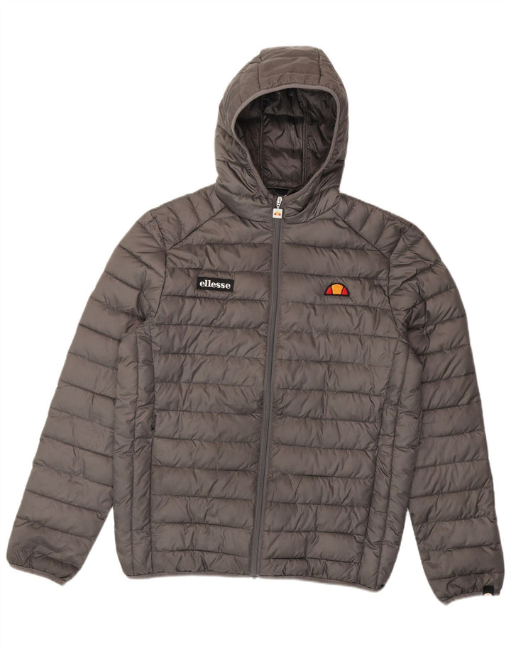 Ellesse Ανδρικό μπουφάν με κουκούλα UK 40 Large Grey Polyester