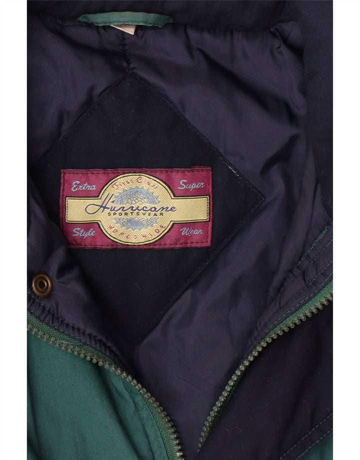 Ανδρικό μπουφάν Hurricane Loose Fit padded UK 38 Βαμβακερό μεσαίο πράσινο
