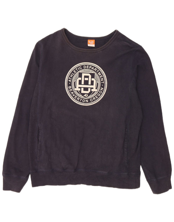 Ανδρικό γραφικό φούτερ NIKE Jumper Large Navy Blue