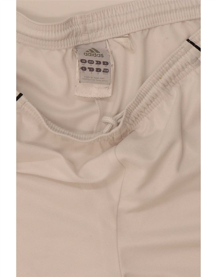 Ανδρικό σορτς Adidas Climalite Sport μεγάλο λευκό πολυεστέρα