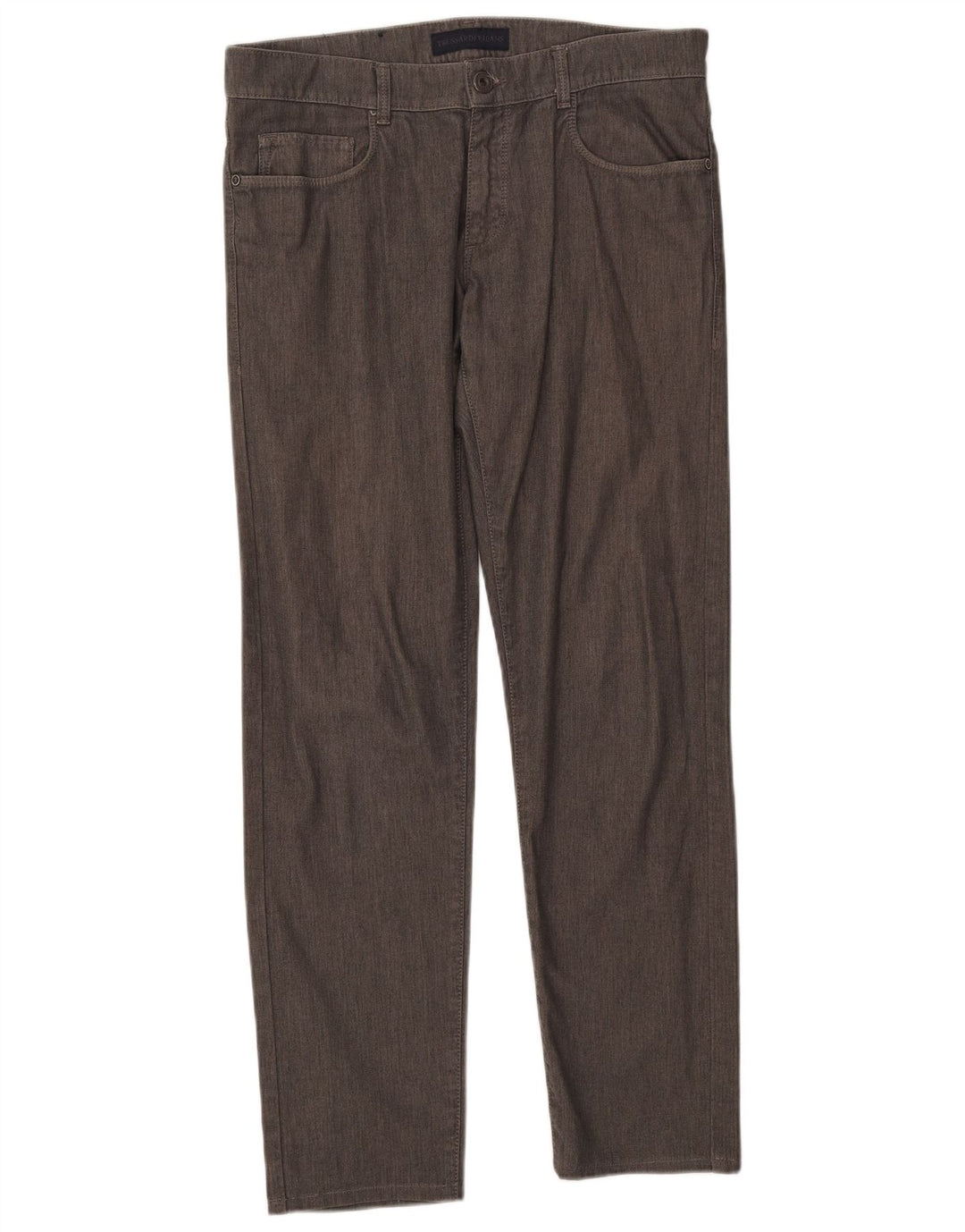 Ανδρικό ίσιο casual παντελόνι Trussardi W33 L31 Γκρι