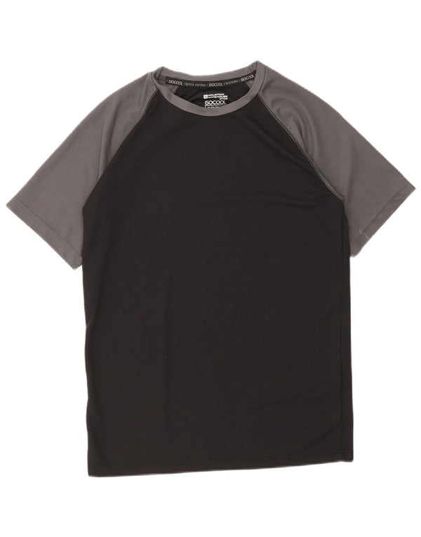 Ανδρικό T-Shirt Mountain Warehouse Top Medium Black Colourblock