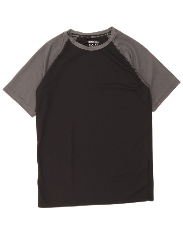 Ανδρικό T-Shirt Mountain Warehouse Top Medium Black Colourblock