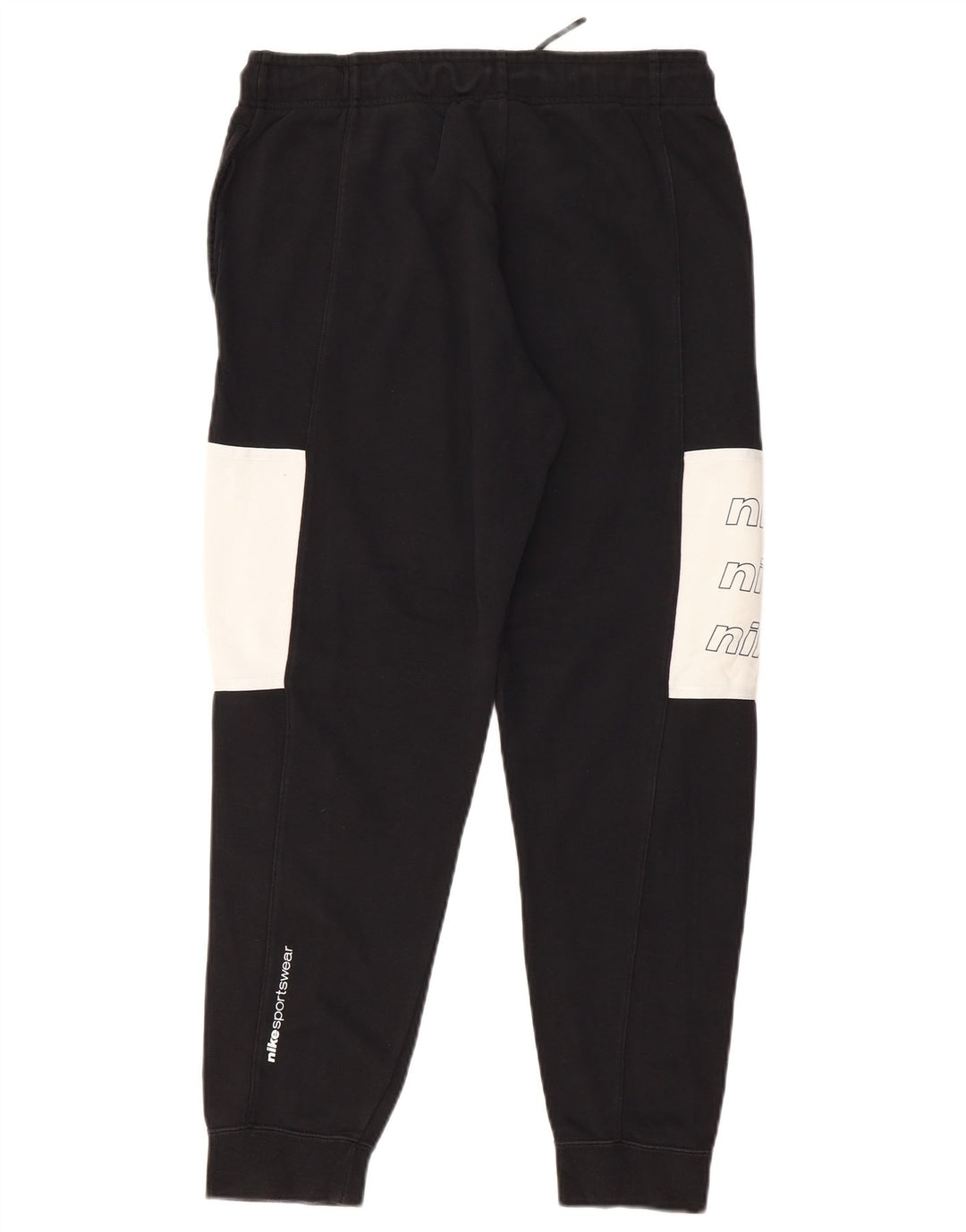 Ανδρική φόρμα γραφικών NIKE Παντελόνι Joggers Medium Black Colourblock