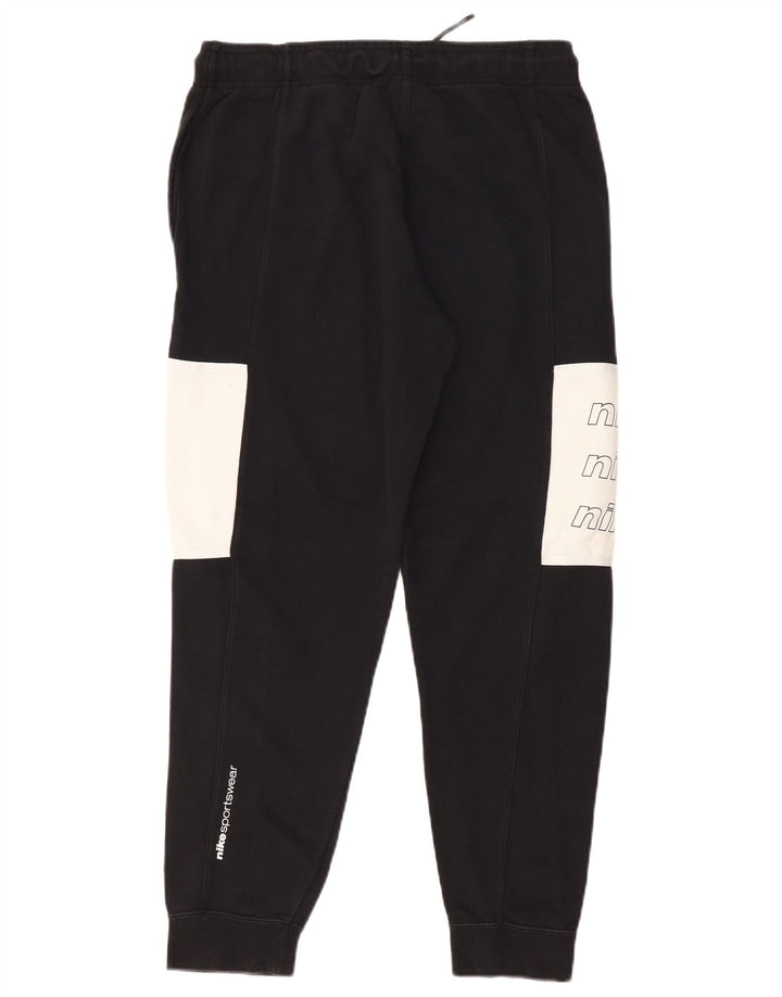 Ανδρική φόρμα γραφικών NIKE Παντελόνι Joggers Medium Black Colourblock
