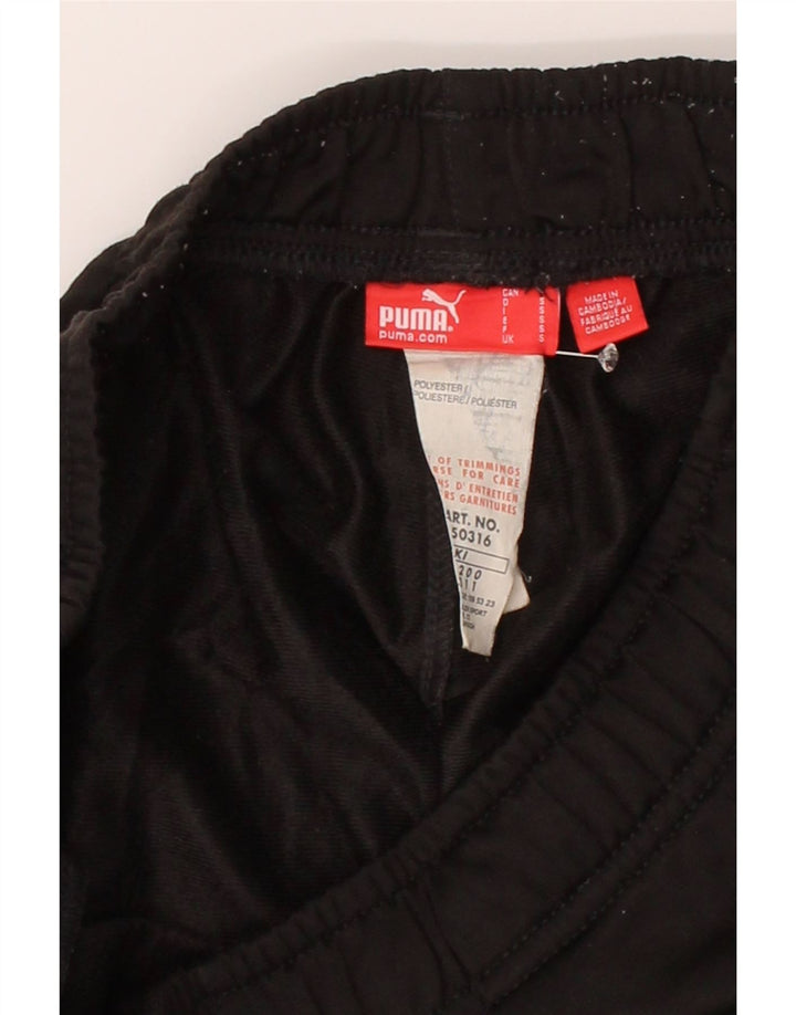 PUMA Mens Tracksuit Trousers Small  Black Polyester Vintage Puma and Second-Hand Puma from Messina Hembry 