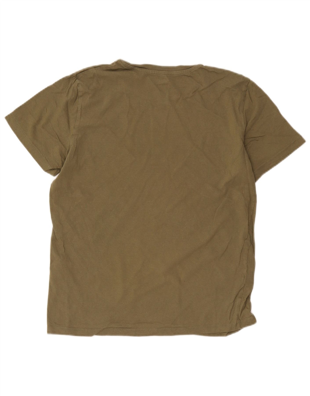 Ανδρικό γραφικό μπλουζάκι Jack & Jones Top Medium Khaki Cotton