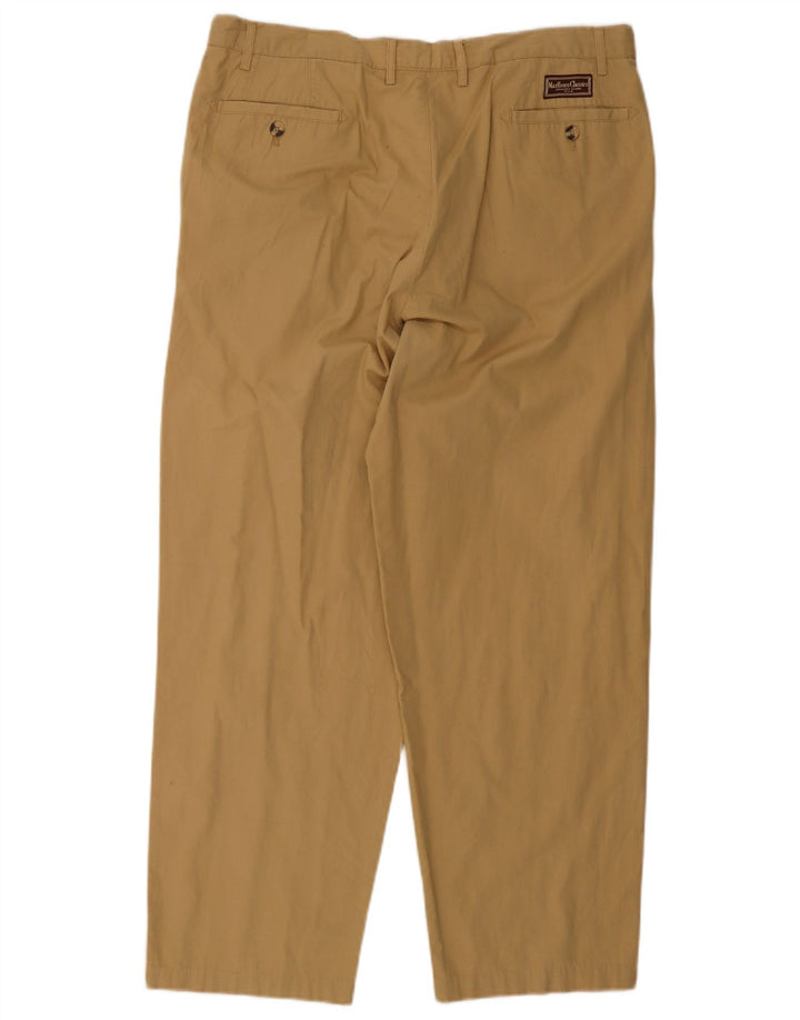 Ανδρικό παντελόνι Chino Marlboro Classics W36 L30 Beige