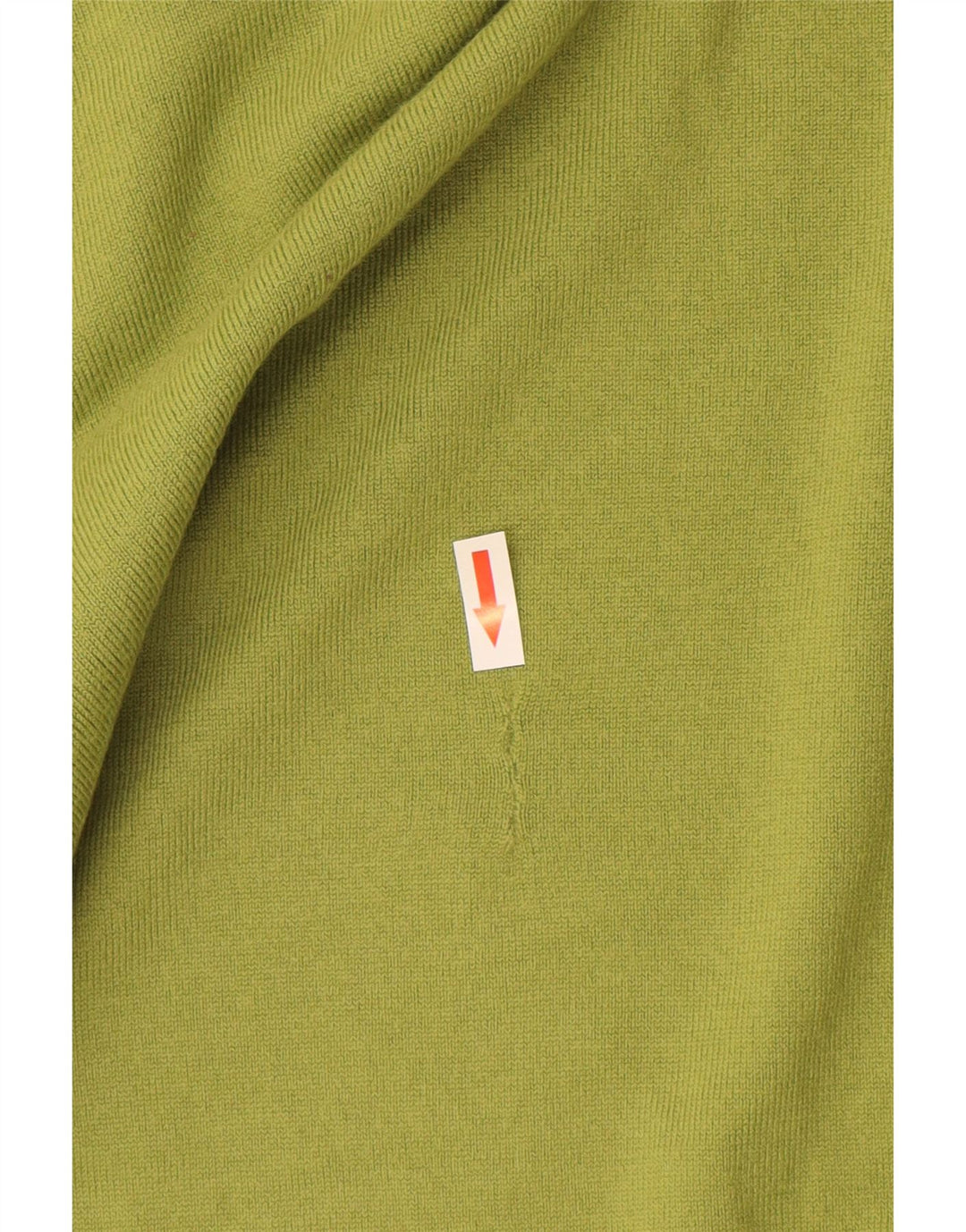 Ανδρικό πουλόβερ Hackett με λαιμόκοψη σε μεσαίο πράσινο μαλλί μερινό