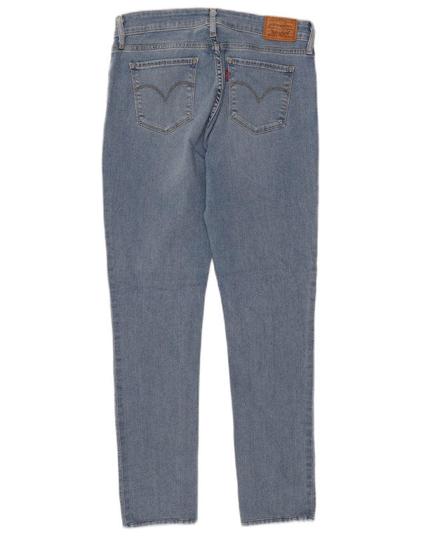 Levi's Womens 711 Skinny Jeans W28 L28 Blue Cotton