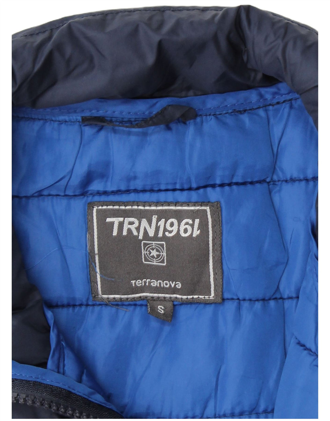 TERRANOVA Γυναικείο μπουφάν με επένδυση UK 10 Small Navy Blue Polyamide