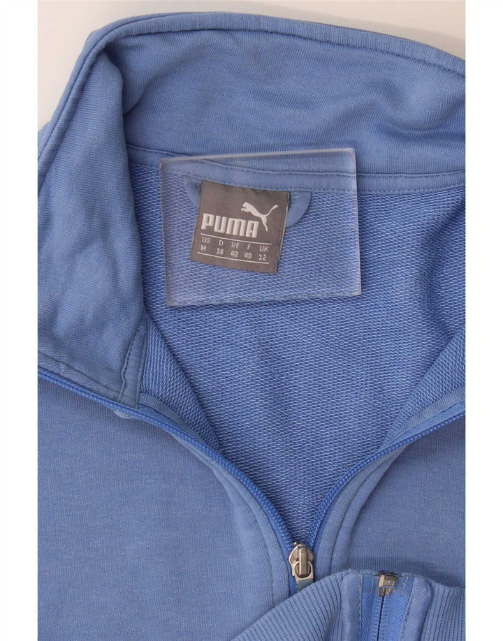 Γυναικεία αθλητική φόρμα Puma Top Jacket UK 12 Medium Blue