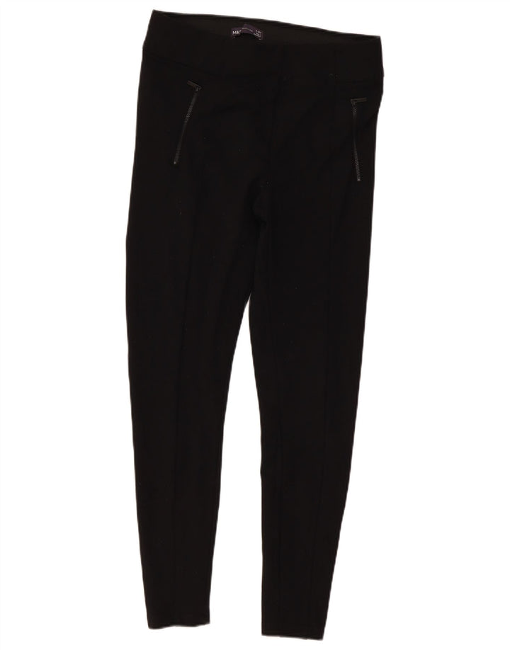Γυναικεία κολάν Marks & Spencer UK 12 Medium Black Viscose