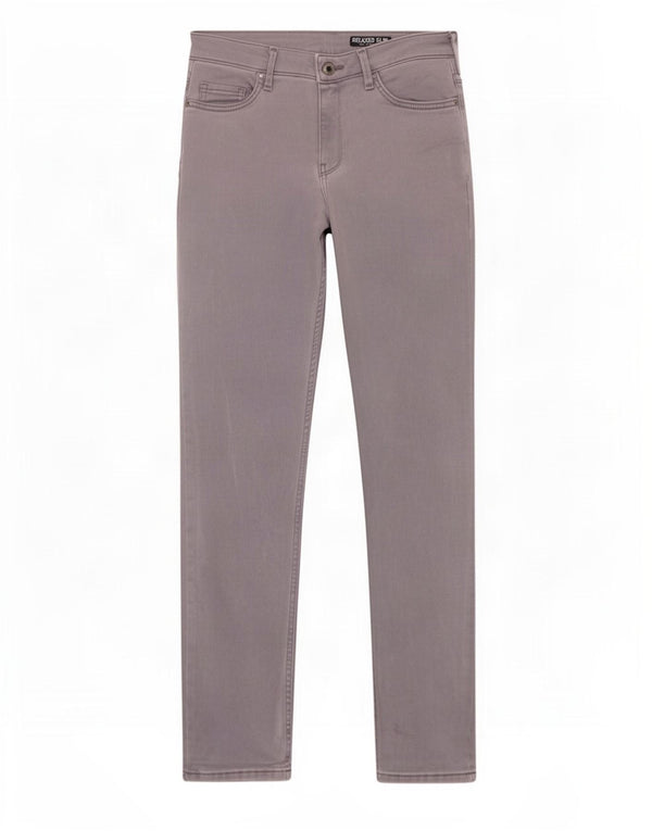 Marks & Spencer Γυναικεία Relaxed Fit Slim Jeans UK 10 Small W30 L30 Lilac