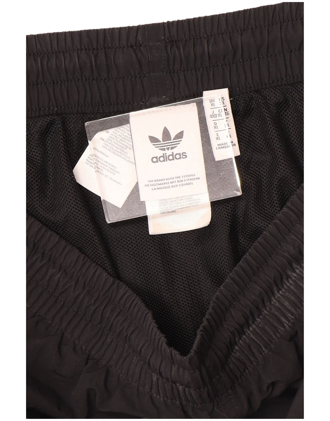 Ανδρικό αθλητικό σορτς Adidas XL μαύρο πολυεστέρα