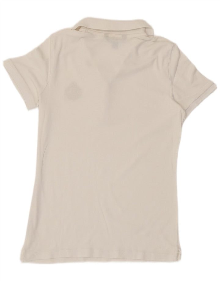 Γυναικείο μπλουζάκι πόλο Ralph Lauren UK 12 Medium White