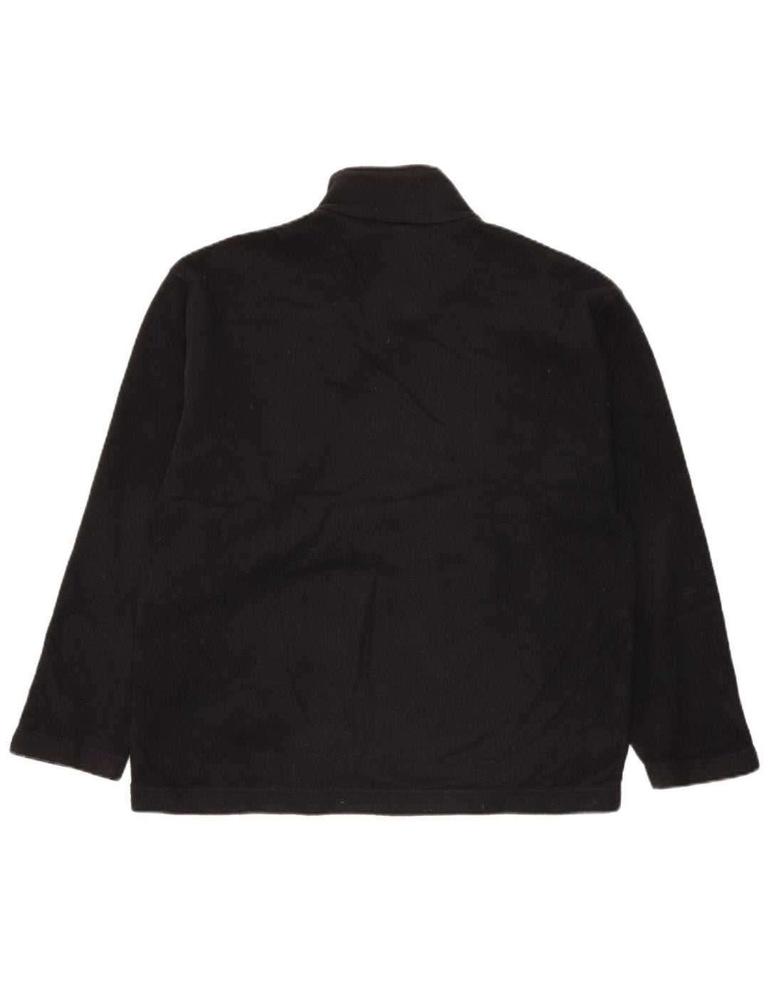 Marks & Spencer Ανδρικό Fleece Jacket UK 38 Medium Black Polyester