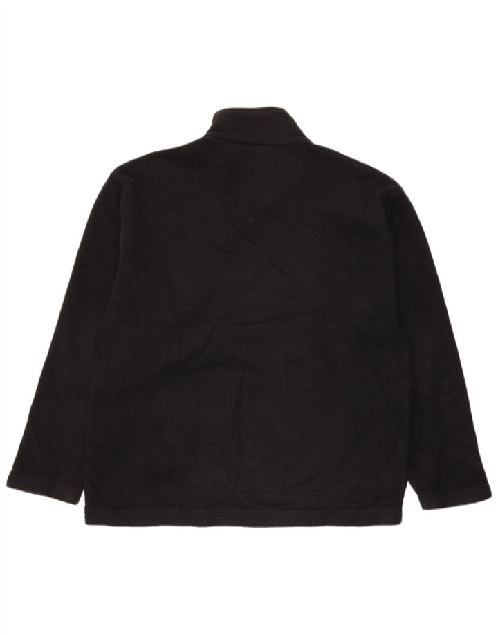 Marks & Spencer Ανδρικό Fleece Jacket UK 38 Medium Black Polyester