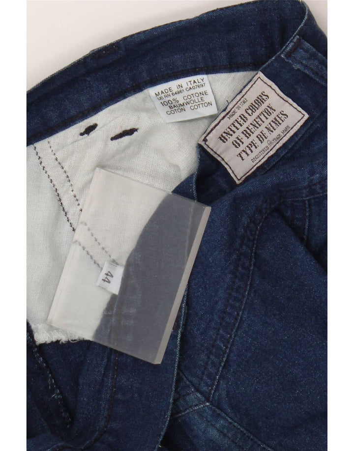 Γυναικεία Τζιν Φούστα Benetton IT 44 Medium W28 Μπλε Βαμβακερή