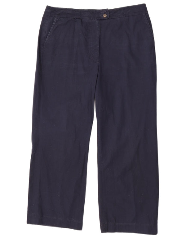 Boden γυναικείο ψηλόμεσο παντελόνι UK 14 Large W32 L25 Navy Blue