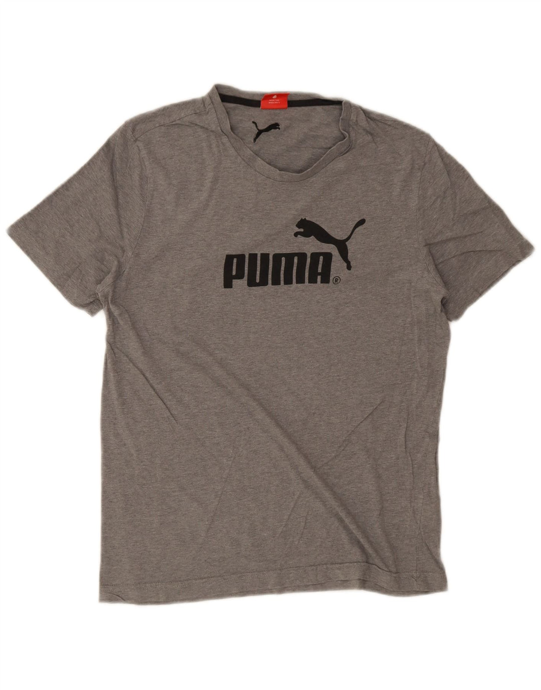 Ανδρικό γραφικό μπλουζάκι Puma Top Medium Grey Flecked