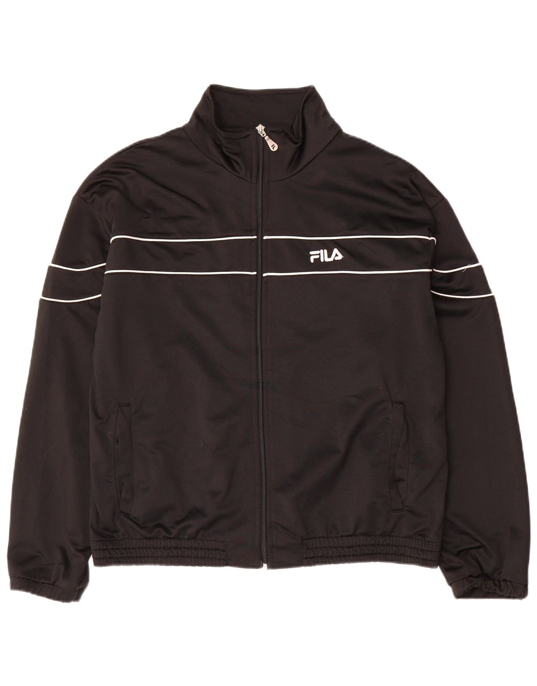 Ανδρική φόρμα Fila Top Jacket Μεσαίο Μαύρο Πολυεστέρα