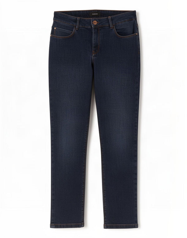 Marks & Spencer Γυναικείο Autograph Slim Jeans UK 12 Medium W30 L25 Navy Blue