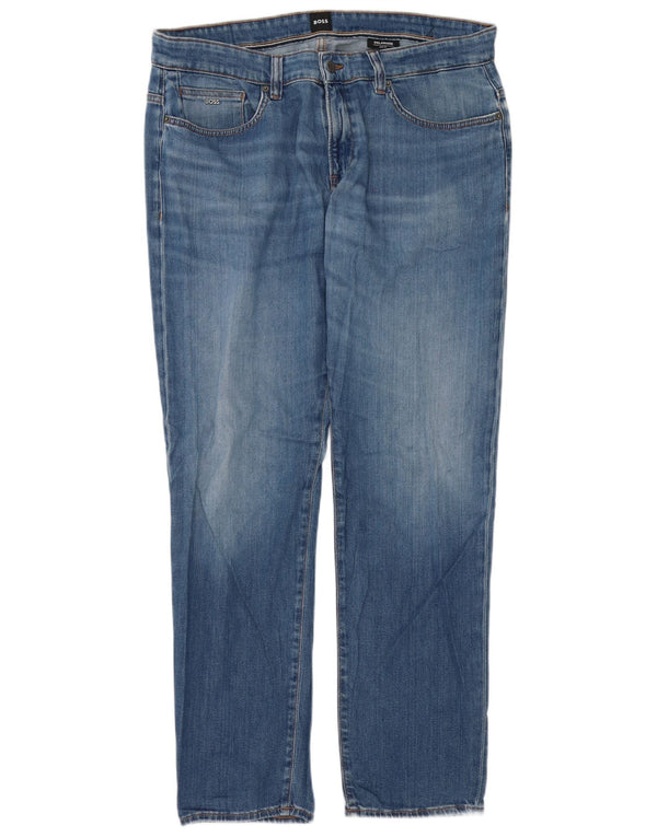 Hugo Boss Ανδρικό Delaware Slim Jeans W40 L32 Μπλε