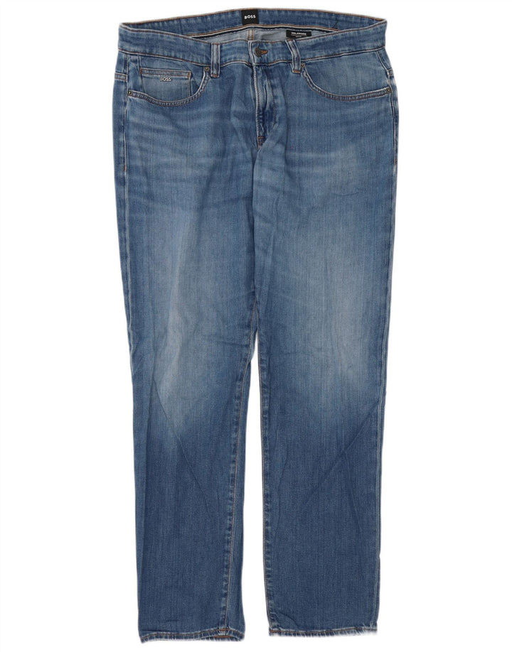 Hugo Boss Ανδρικό Delaware Slim Jeans W40 L32 Μπλε
