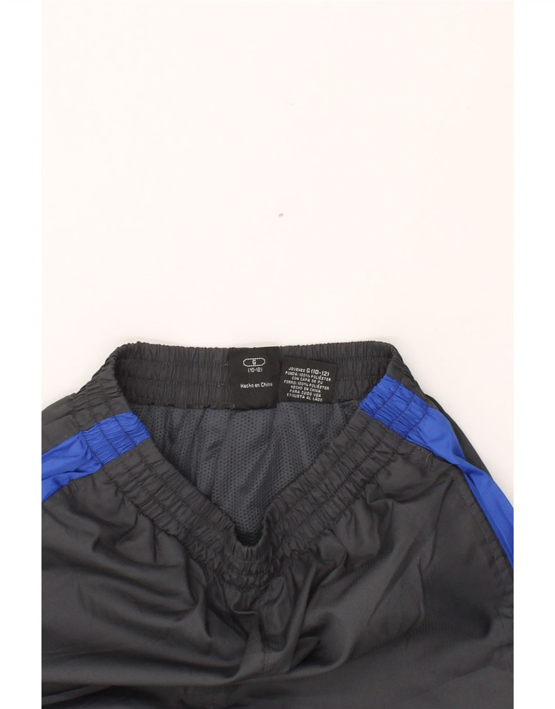 STARTER Boys Tracksuit Trousers 10-11 Years Large Grey Colourblock Vintage Starter and Second-Hand Starter from Messina Hembry 