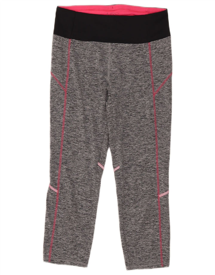 MARKS & SPENCER Γυναικεία κολάν Capri UK 10 Small Grey Colourblock
