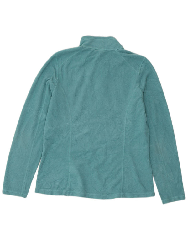 THE NORTH FACE Γυναικείο φερμουάρ Fleece Jumper UK 12 Medium Turquoise