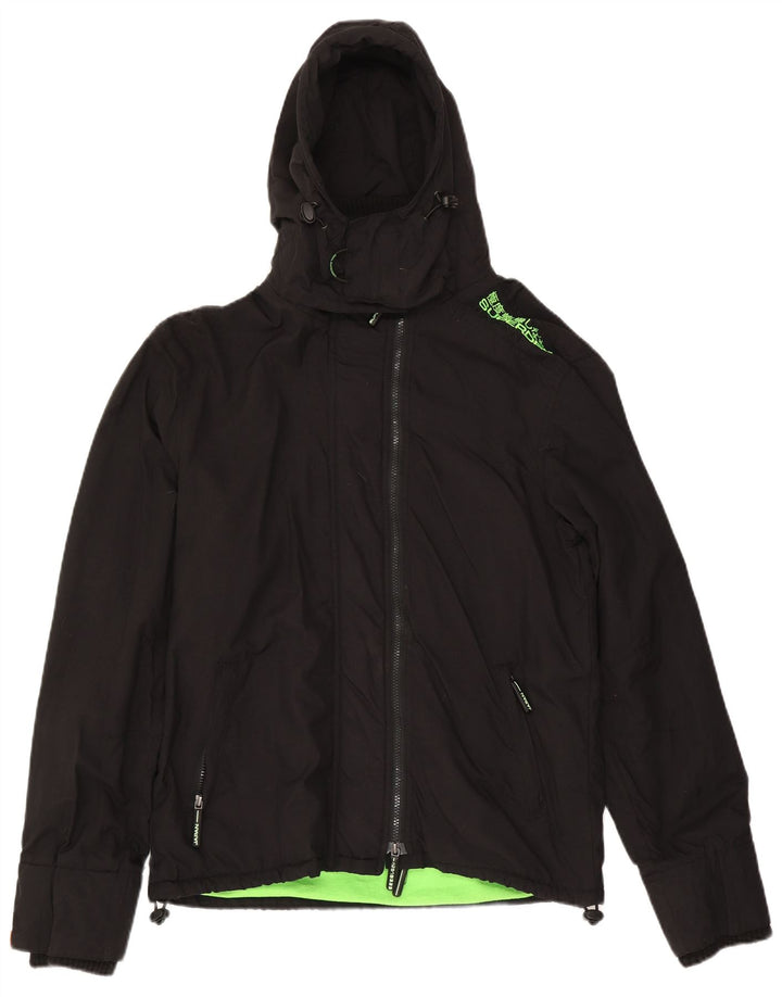 Ανδρικό μπουφάν Windbreaker Superdry UK 42 XL Μαύρο νάιλον