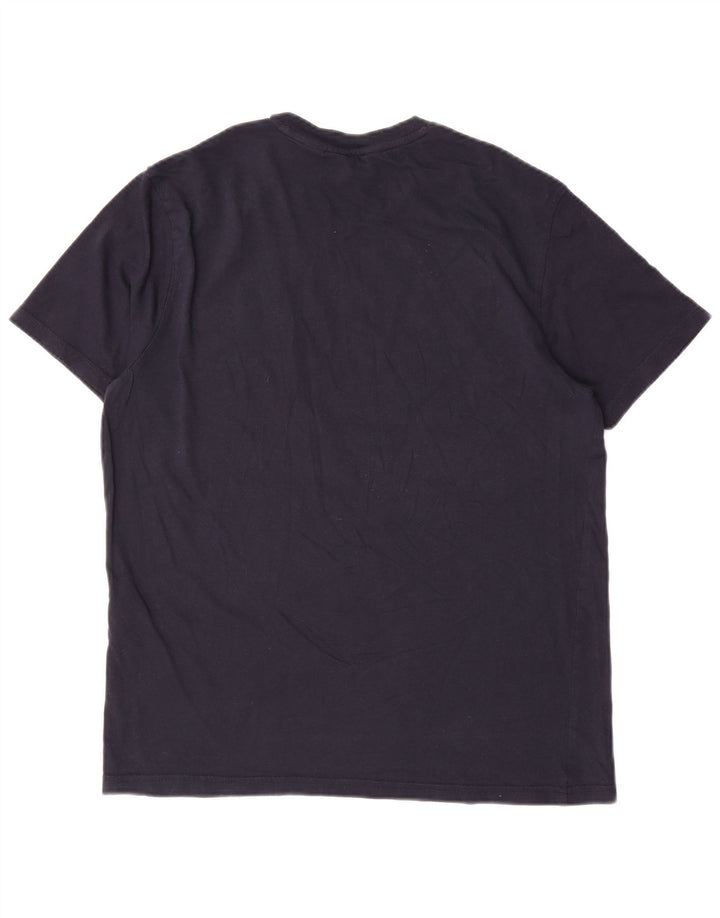 BEN SHERMAN Ανδρικό T-Shirt Μπλούζα μεσαίου μπλε από βαμβάκι
